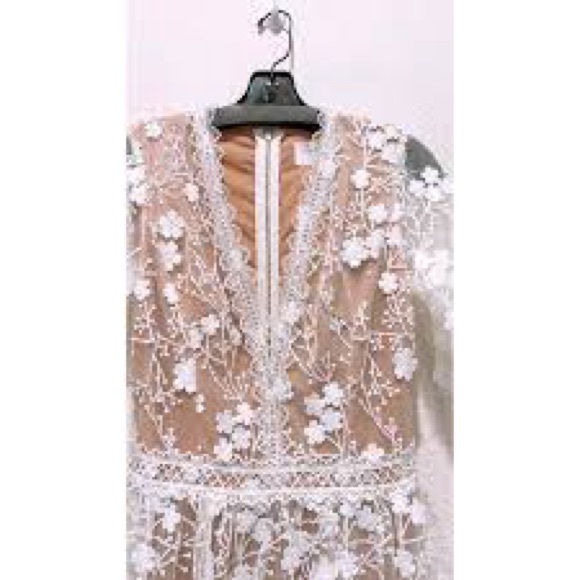 Gorgeous Bronx And Bonco Poppy Wedding Gown Size 6 (Medium) Brand New! - Picture 5 of 5